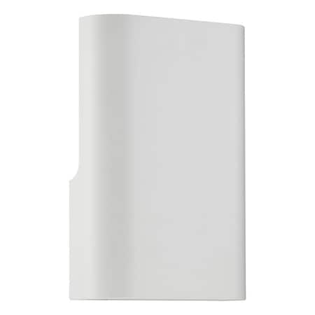 Punch, 1 Light LED Wall Sconce, White Finish